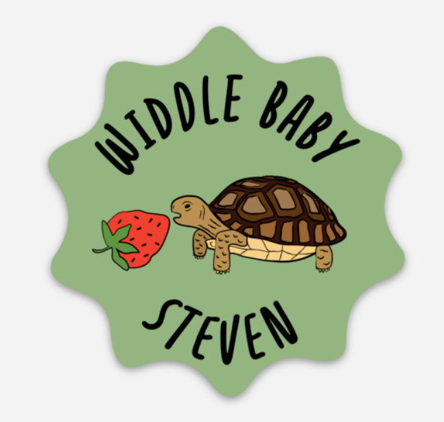 Wavy Widdle Baby Steven sticker