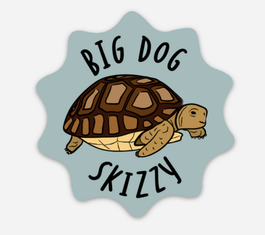 Wavy Big Dog Skizzy sticker