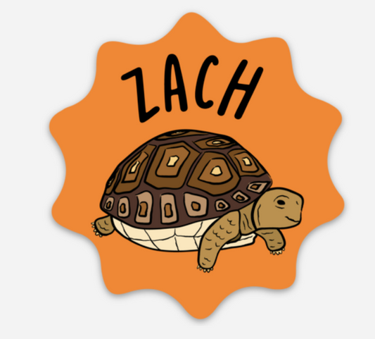 Wavy Zach sticker